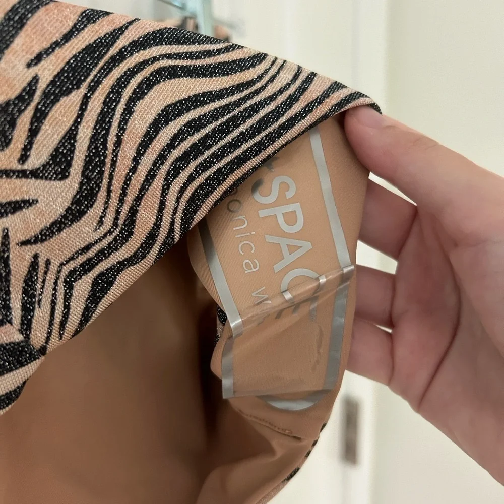 L*Space Animal Print Portia Metallic Bottoms